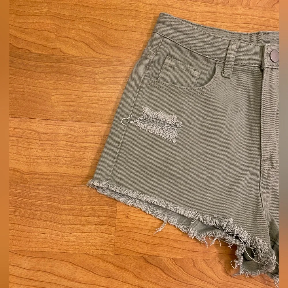 Shein High-Waist Denim Shorts